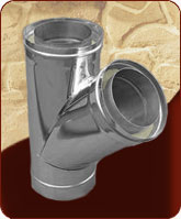 Дымоход тройник