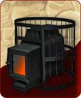 Печь для бани ПАРОВАР 22 прут (201)